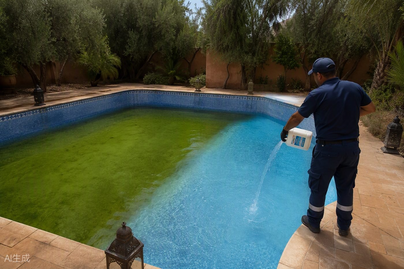 Traitement eau verte — Targa